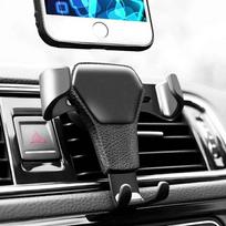 automobilio telefono laikiklis - Baseus Gravity Car Mount Holder Black - 2 nuotrauka