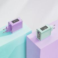 usb c 65w gan - ACEFAST GaN 2x USB-C, USB-A, 65W, PD3.0, QC4.0 - 7 nuotrauka