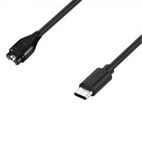usb c kabelus - Hurtel Magnetinis įkroviklis Garmin Išmaniesiems Laikrodžiams su USB-C Juodas (Black) - 4 nuotrauka