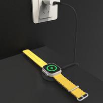 1 1 2 - Dudao A12C Inductive Charger for Apple Watch 1.2m, Juodas (Black) - 3 nuotrauka
