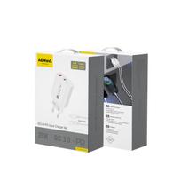 ikrovikliai 20w - Hurtel A6MaxL 20W USB-A USB-C sieninis įkroviklis su 1m USB-C - Lightning kabeliu - Baltas (White) - 5 nuotrauka