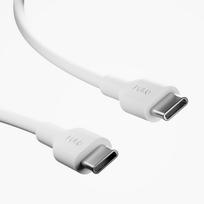 sieninis ikroviklis usb c - Puro PROLITE 25W USB-A / USB-C sieninis įkroviklis + USB-C - USB-C laidas 1,2 m Baltas (White) - 4 nuotrauka