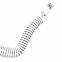 usb type c laidas - Dudao R7 3 in 1 White - 7 nuotrauka