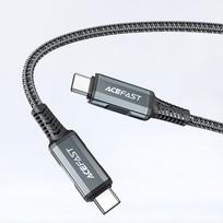 usb c 65w gan - AceFast A17 2-in-1 Charger + USB-C - HDMI adapter, HDMI/USB/USB-C, juoda - 5 nuotrauka