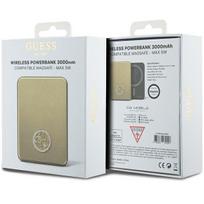 magsafe power bank - Guess GUPBM3AL4DMD 3000mAh, 5W, auksinis - 2 nuotrauka