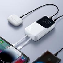 baterijos laidai - Joyroom JR-PBC06 10000mAh 30W White - 3 nuotrauka