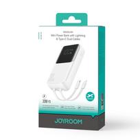 baterijos laidai - Joyroom JR-PBC06 10000mAh 30W White - 11 nuotrauka