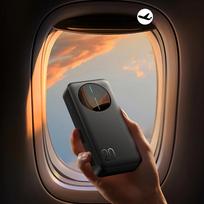 power bank 20000mah - Joyroom JR-PBF14, 20000mAh, 12W, juodas - 3 nuotrauka