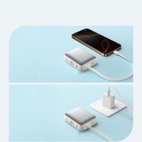 22.5w 10000mah - Joyroom JR-PBF27 10000mAh 22.5W balta - 6 nuotrauka