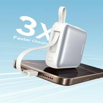 22.5w 10000mah - Joyroom JR-PBF27 10000mAh 22.5W balta - 8 nuotrauka