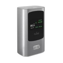 power bank 45w - Puro 10000mAh, 45W, USB-A, USB-C, su ekranu, pilkas - 2 nuotrauka