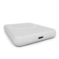 isorine baterija 20w - Puro Power Mag 5000mAh 20W Power Delivery USB-C, balta - 5 nuotrauka