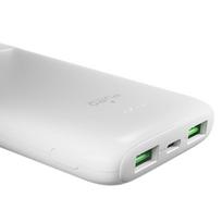 isorine baterija 20w - Puro DAILY 10 PLUS 10000mAh, 22.5W, baltas - 4 nuotrauka