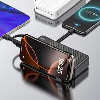 powerbank 20000mah - Dudao K11 Pro 20000mAh Powerbank, juodas - 4 nuotrauka