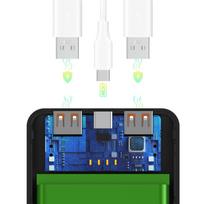 power bank 10000 mah - Wozinsky Wpower WPBBK-2 10000mAh Power Bank, juodas - 8 nuotrauka