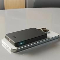 5000mah powerbank magsafe - SBS Mag Power Qi2 5000mAh, 15W, USB-C, MagSafe, juodas (black) - 4 nuotrauka