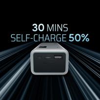 cuktech - Cuktech P+Series No. 15 Powerbank 20000mAh, 150W, pilkas (gray) - 3 nuotrauka
