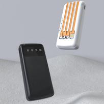 usb c lightning - Dudao K6Pro, 10000mAh, 10W, baltas (white) - 5 nuotrauka