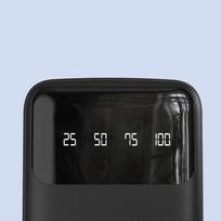 power bank - Dudao K6Pro+ 20000mAh powerbank, juodas - 3 nuotrauka