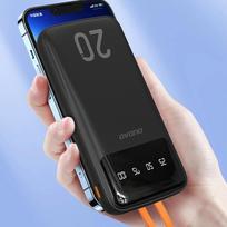 power bank - Dudao K6Pro+ 20000mAh powerbank, juodas - 6 nuotrauka