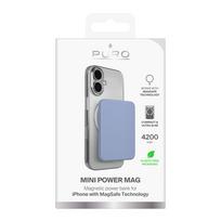 magsafe power bank - Puro Mini Pwer Mag, 4200mAh, mėlyna - 2 nuotrauka