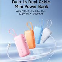 baterijos laidai - Joyroom JR-PR2L, 10000mAh, 35W, mėlynas (blue) - 6 nuotrauka