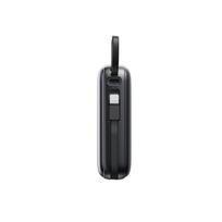 baterijos laidai - Joyroom JR-PBF29 20000mAh 22.5W išorinė baterija su dvigubu laidu - juoda - 8 nuotrauka