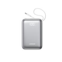 baterijos laidai - Joyroom JR-PBF29 20000mAh 22.5W Powerbank with Double Cable - White - 9 nuotrauka