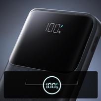 22.5w 10000mah - Joyroom JR-QP191 Star Series Mini 10000mAh 22.5W Powerbank, juodas - 3 nuotrauka