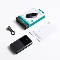22.5w 10000mah - Joyroom JR-QP191 Star Series Mini 10000mAh 22.5W Powerbank, juodas - 8 nuotrauka