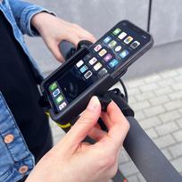 dviracio deklas - Wozinsky Metal Bike Smartphone Handlebar Mount Black (WBHBK3) - 2 nuotrauka