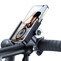 dviracio deklas - Wozinsky Metal Bike Smartphone Handlebar Mount Black (WBHBK3) - 4 nuotrauka