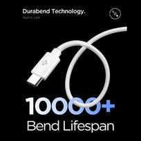 type 1 charger - Spigen EE451EU Essential USB-C 45W Wall Charger Baltas (White) - 4 nuotrauka