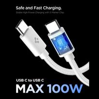 type 1 charger - Spigen EE451EU Essential USB-C 45W Wall Charger Baltas (White) - 5 nuotrauka