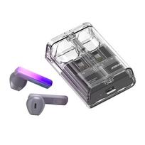 ausines led - Joyroom JR-TC1 IceLens serijos belaidės ausinės su LED apšvietimu Juodos (Black) - 12 nuotrauka