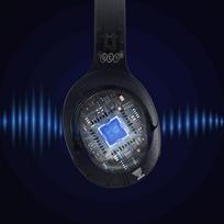 bluetooth ausines anc - QCY H3 ANC Black (Juodos) - 3 nuotrauka