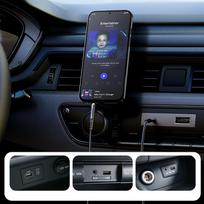aux laidas - Joyroom SY-A08 Stereo Audio Kabelis AUX 3.5 mm Mini Lizdas 1.2m Juodas (Black) - 3 nuotrauka