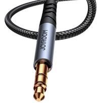 aux laidas - Joyroom SY-A08 Stereo Audio Kabelis AUX 3.5 mm Mini Lizdas 1.2m Juodas (Black) - 12 nuotrauka