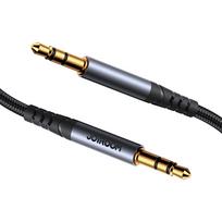 aux laidas - Joyroom SY-A08 Stereo Audio Kabelis AUX 3.5 mm Mini Lizdas 1.2m Juodas (Black) - 13 nuotrauka