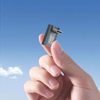 usb c kampinis - Wozinsky WPKF-01 USB-C - USB-C 40Gb/s 240W 8K OTG kampinis adapteris - Pilkas (Gray) - 6 nuotrauka