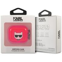 ausines rozines - OEM ®®KLA3UCHFP Choupette Case for Airpods 3®® Pink - 2 nuotrauka