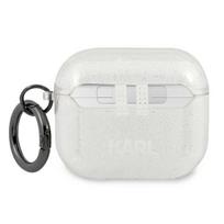 blizgantis deklas - OEM ®®KLA3UCHGS Glitter Choupette Case for Airpods 3®® Silver - 3 nuotrauka