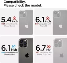 apple 17e - Spigen Glas.tR Slim Tempered Glass for iPhone 13 / 13 Pro / 14 / 16e - 5 nuotrauka