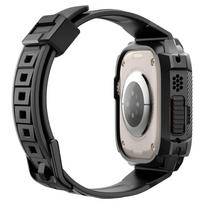 apple pro 3 - Spigen Rugged Armor Pro Apple Watch Ultra 49mm czarny|black ACS05460 - 3 nuotrauka