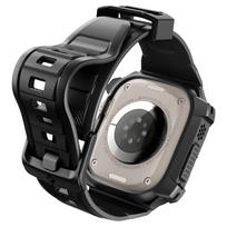 apple pro 3 - Spigen Rugged Armor Pro Apple Watch Ultra 49mm czarny|black ACS05460 - 4 nuotrauka