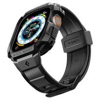 apple pro 3 - Spigen Rugged Armor Pro Apple Watch Ultra 49mm czarny|black ACS05460 - 5 nuotrauka