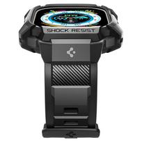 apple pro 3 - Spigen Rugged Armor Pro Apple Watch Ultra 49mm czarny|black ACS05460 - 11 nuotrauka