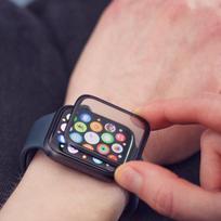 fulla - Wozinsky Full Glue Acrylic Glass for Apple Watch 49mm 9H Full Screen with Black Frame - 4 nuotrauka