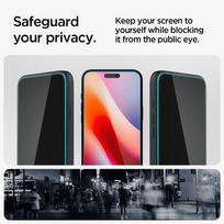 spigen glas.tr ez fit 2 pack - Spigen Glas.tR EZ Fit Privacy iPhone 15/ 16 2-pack - 8 nuotrauka