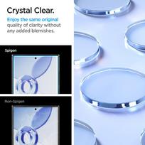 galaxy s24 ultra ekrano plevele - Spigen "GLAS.tR EZ Fit" Apsauginis stiklas Samsung Galaxy S24 Ultra - 2 vnt. - 4 nuotrauka